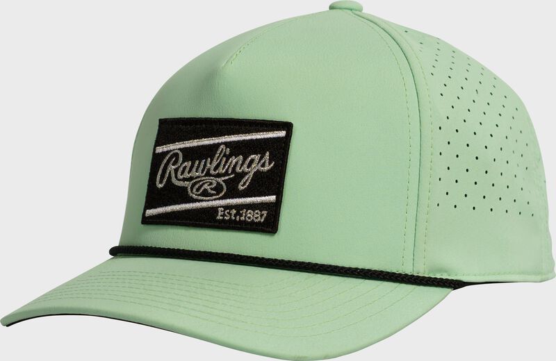 Rawlings Mint Rope Patch Hat loading=