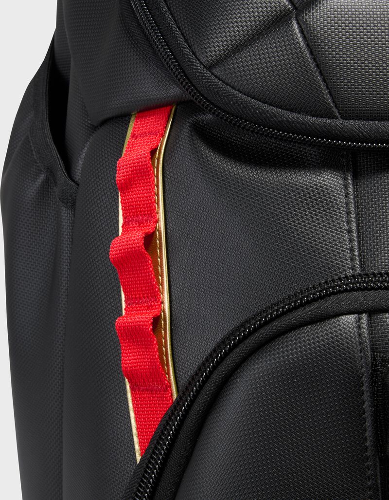 Rawlings Leather Gold Collection Backpack, Black