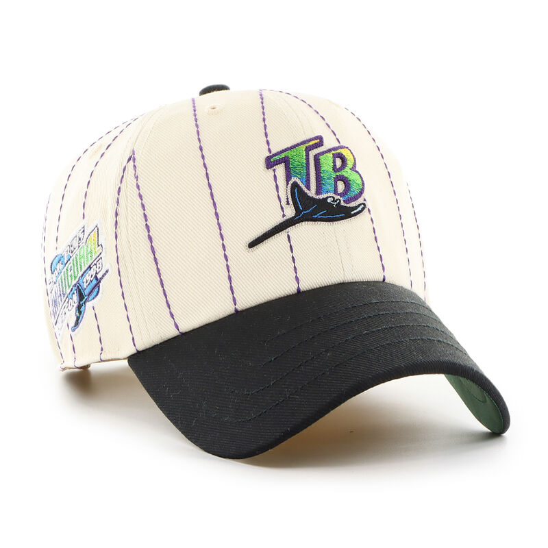 Tampa Bay Rays Rawlings '47 Brand Pinstripe Clean Up Hat