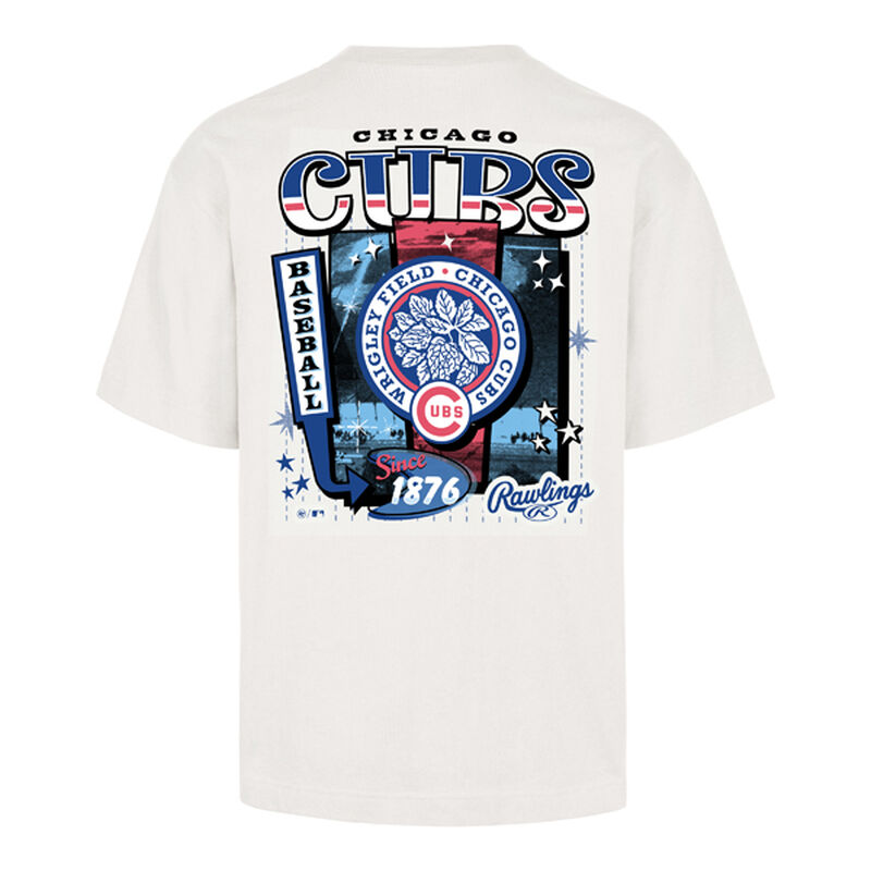 Chicago Cubs Rawlings x '47 Brand Foundation Tee, Adult S