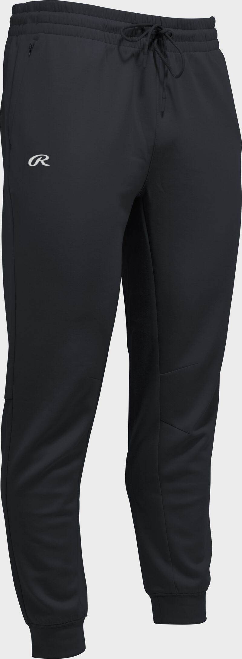 Rawlings Fleece Training Jogger Pants, Black, Adult 2XL