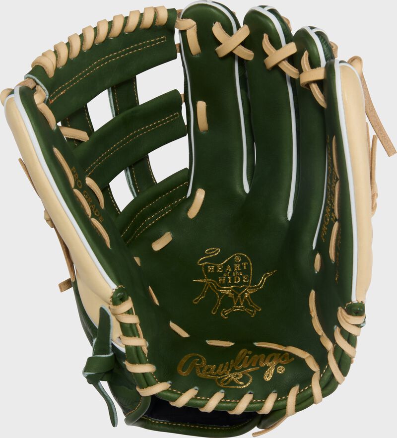 Exclusive Heart of the Hide 12.75-Inch Camo Print Outfield Glove