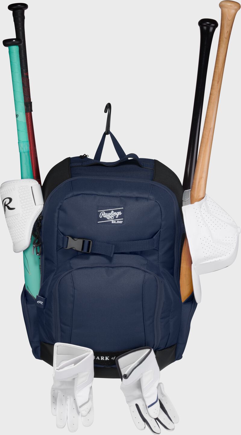Rawlings Journey Players Backpack, Navy