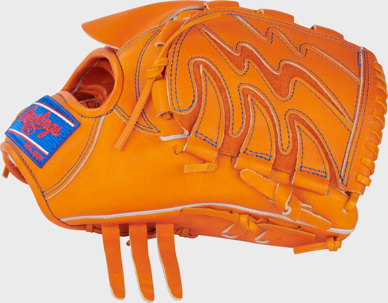 Thumb of an orange Rawlings Heart of the Hide Japan Series 11.75" glove
