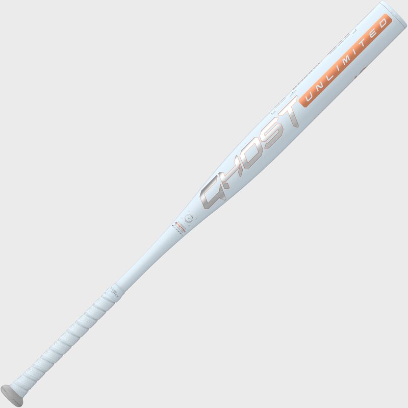 Main view of a 2025 Easton Ghost Unlimited -10 fastpitch softball bat