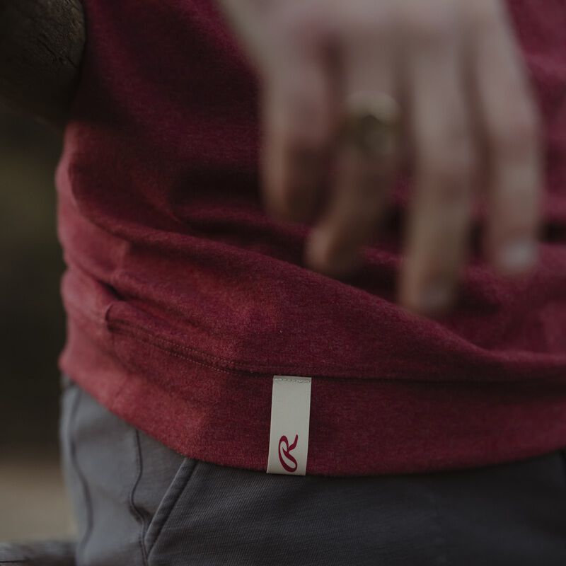 Rawlings x The Normal Brand Puremeso Fleece Hoodie, Maroon, Adult 3XL