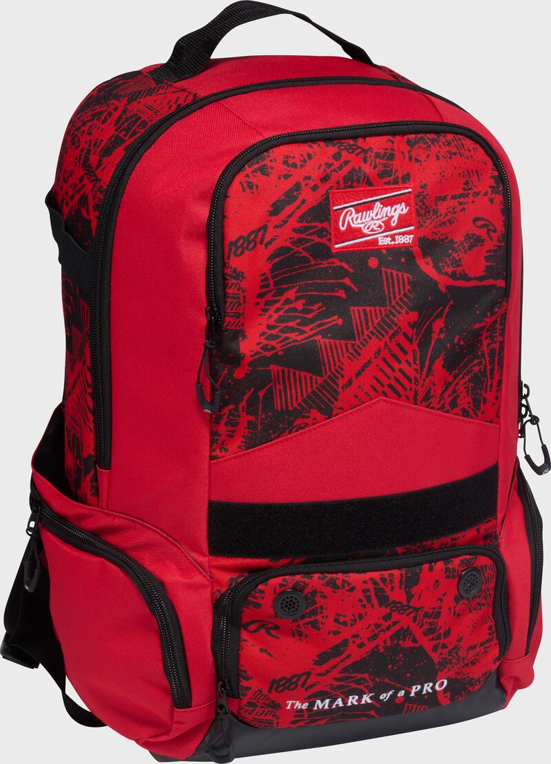 Rawlings Gamer Series Backpack, Scarlet