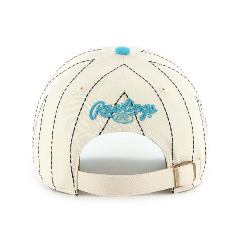 Miami Marlins Rawlings '47 Brand Pinstripe Clean Up Hat