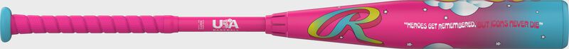 Rawlings Icon Fest Pink USA Baseball Bat, -10, 27 in