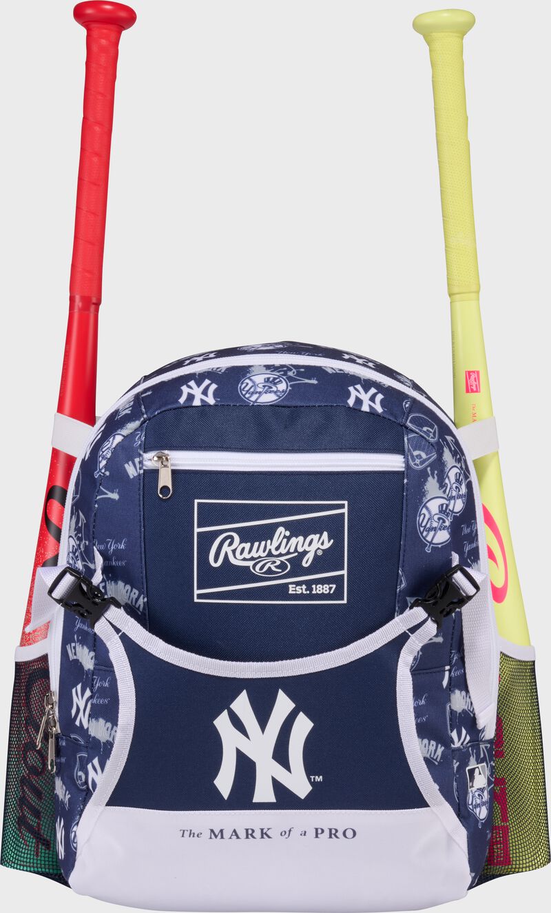 Rawlings MLB Team MLB T-Ball Backpack, All 30 Teams