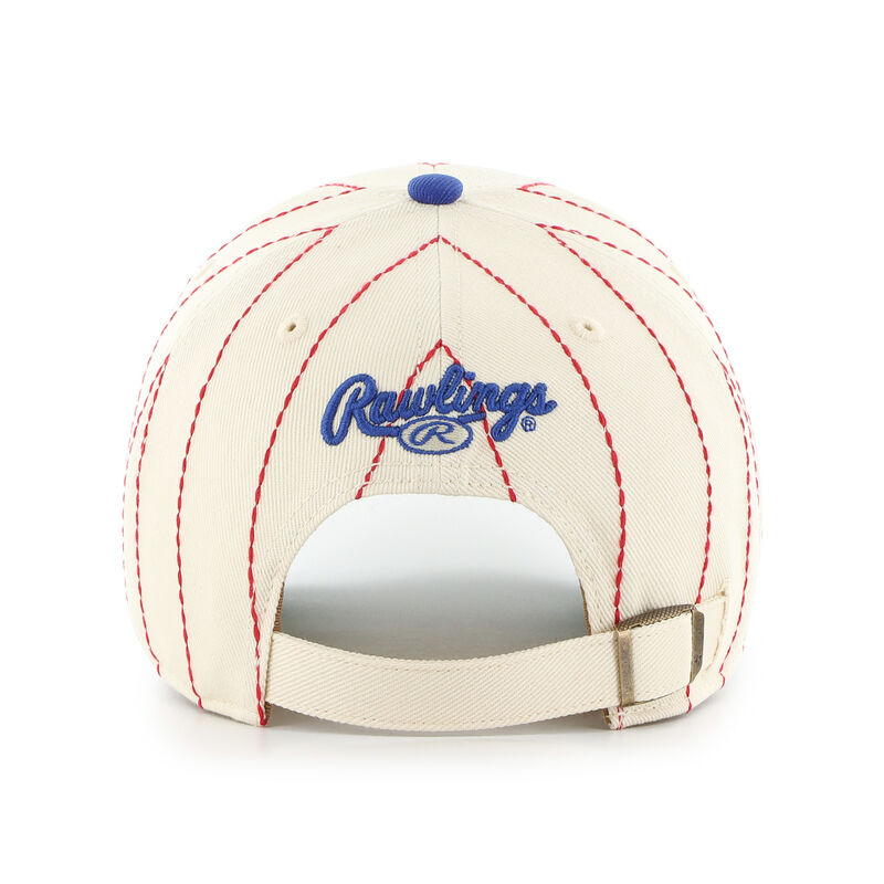 Texas Rangers Rawlings '47 Brand Pinstripe Clean Up Hat
