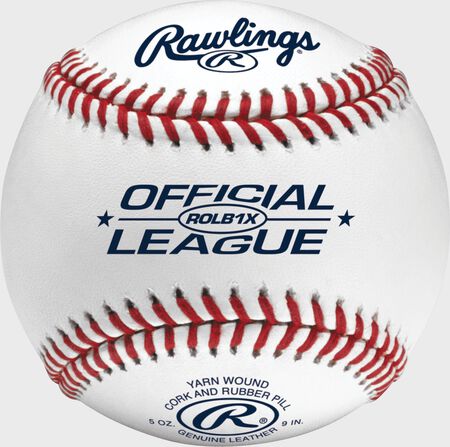 Official League Competition Grade Practice Baseballs, 3, 6 Pack or Dozen