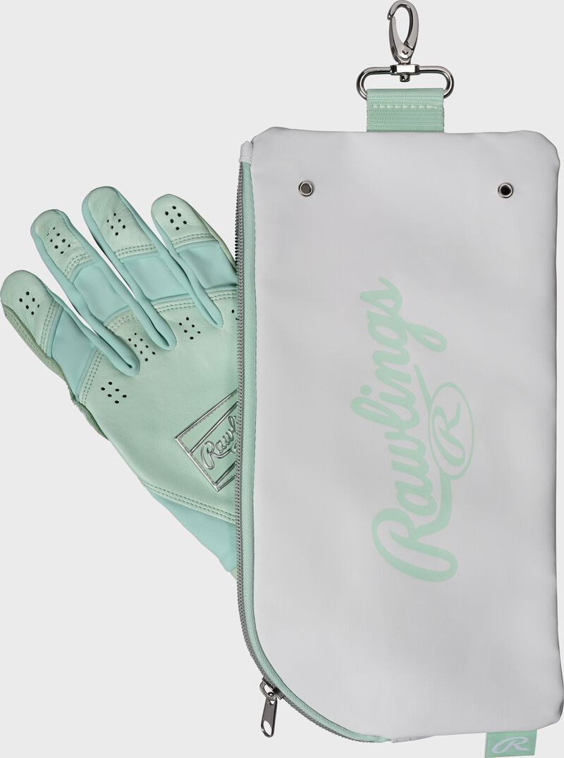 Rawlings Icon Batting Gloves, Mint, Adult XL