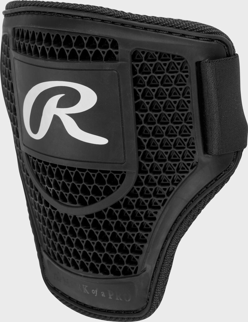 Rawlings Elbow Guard, Black, Small loading=