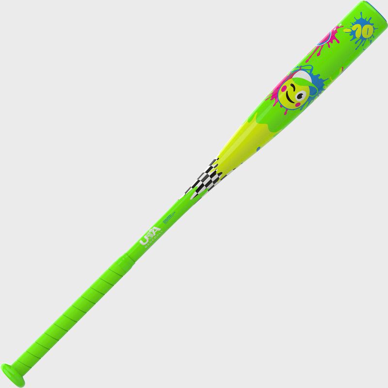 2027 Rawlings Glow Mojis USA Baseball Bat, -10, 27 in