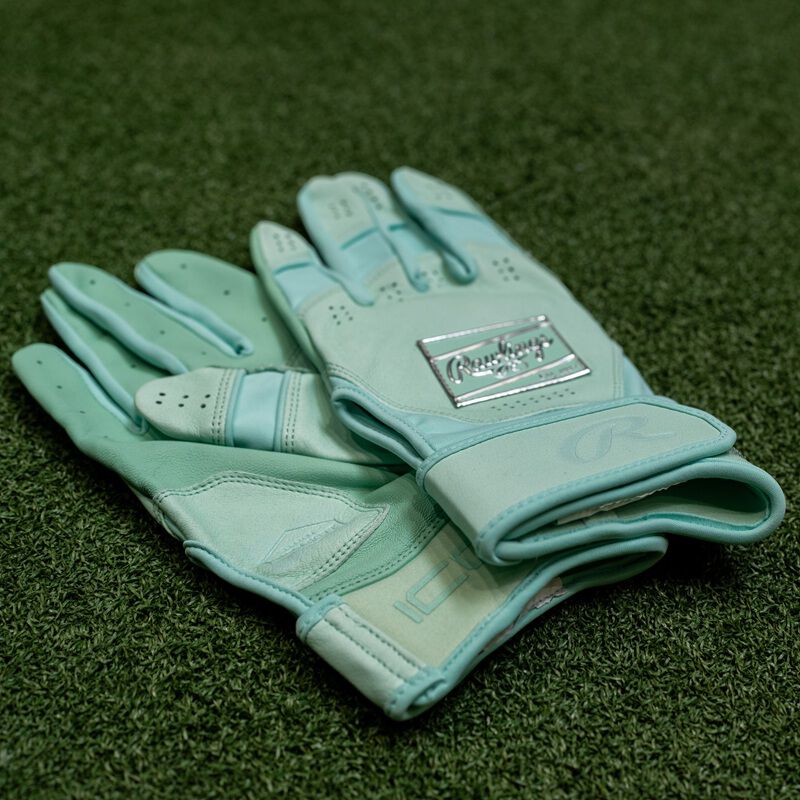 Rawlings Icon Batting Gloves, Mint, Adult XL
