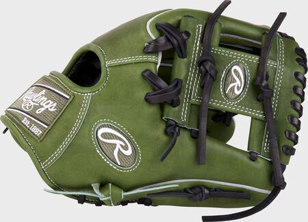 Heart of the Hide Military Green Infield Glove