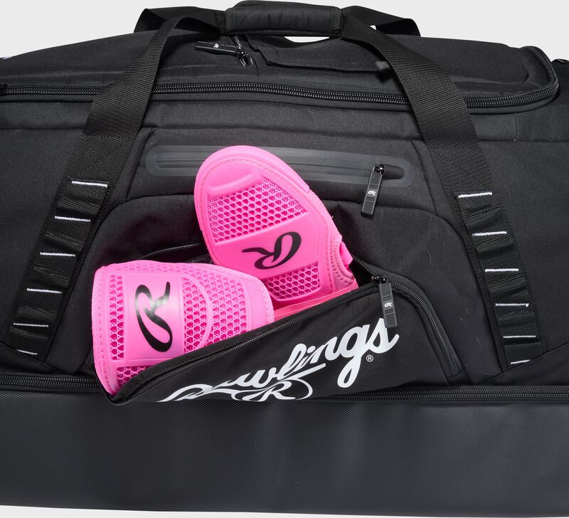 Rawlings YADI2 Luggage Wheeled Equipment Bag, Black