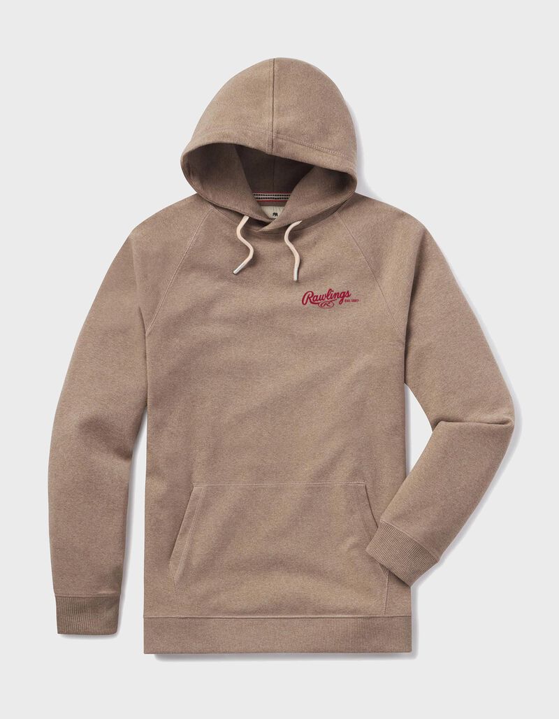 Rawlings x The Normal Brand Women's Puremeso Everyday Hoodie, Khaki, Women's XL