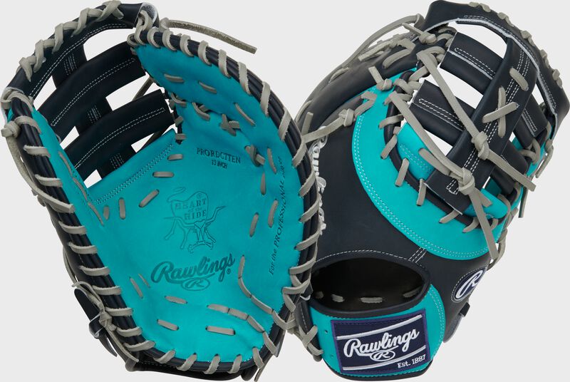 Exclusive Heart of the Hide 13" Teal 1st Base Mitt
