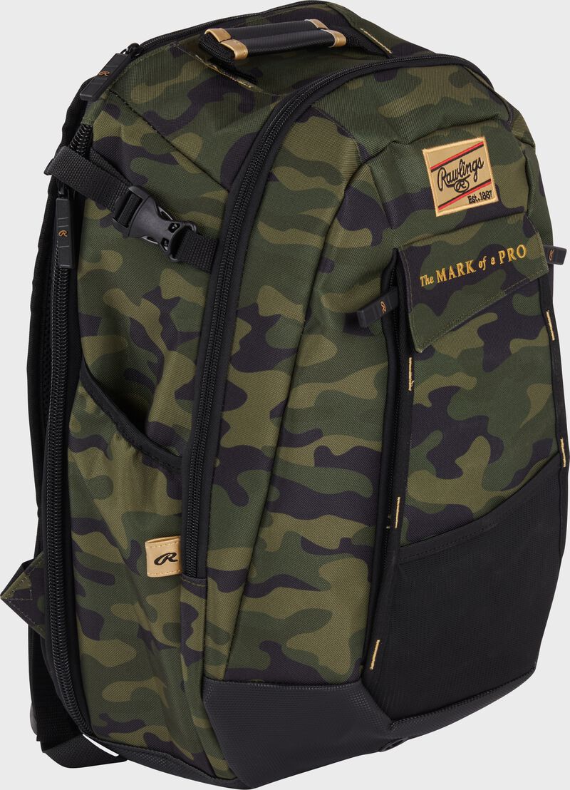 Rawlings Gold Collection Utility Backpack, Camo, RSGGCUBKPK-MYCM