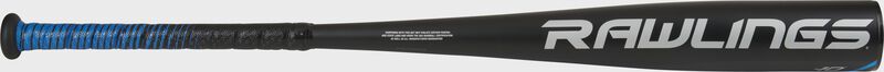 Rawlings logo on the barrel of a 2021 5150 USA bat - SKU: US15 loading=