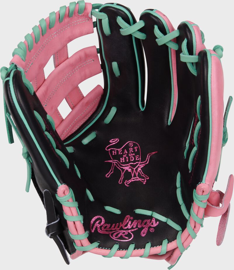 12.25-inch Rawlings Heart of the Hide ColorSync 9.0 Outfield Glove