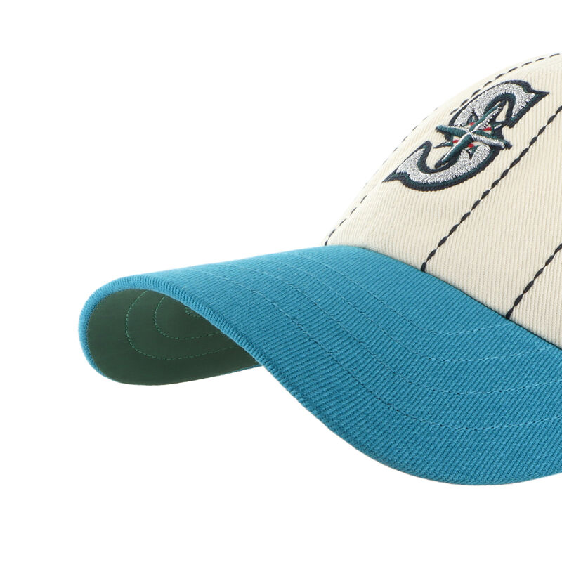 Seattle Mariners Rawlings '47 Brand Pinstripe Clean Up Hat