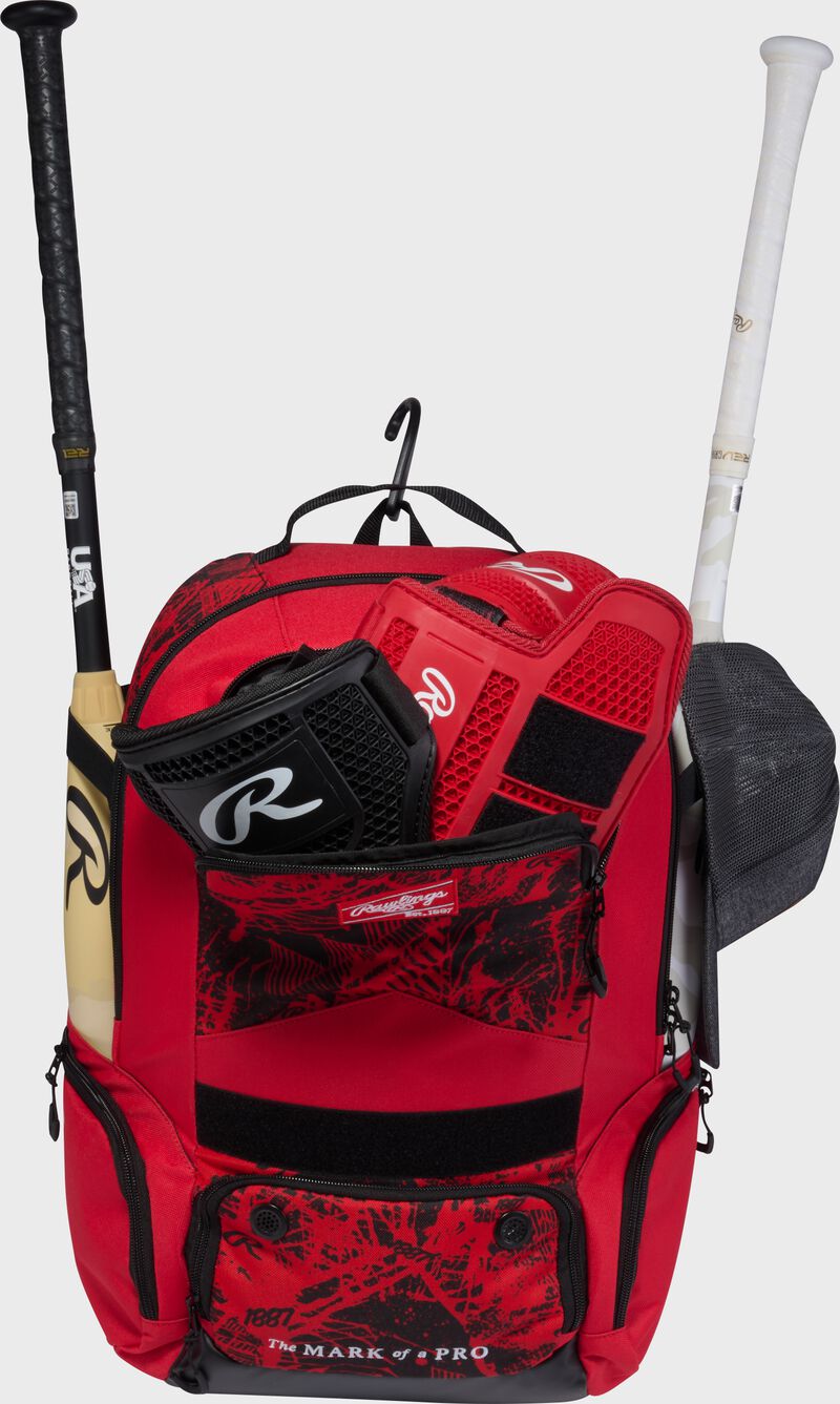 Rawlings Gamer Series Backpack, Scarlet