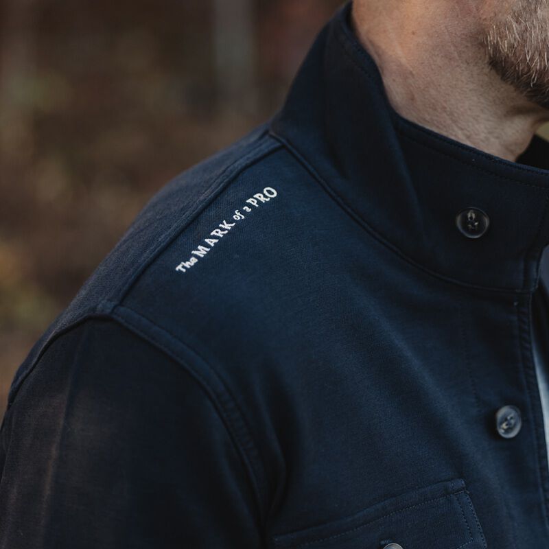 Rawlings x The Normal Brand Comfort Terry Chore Coat, Navy, Adult 2XL