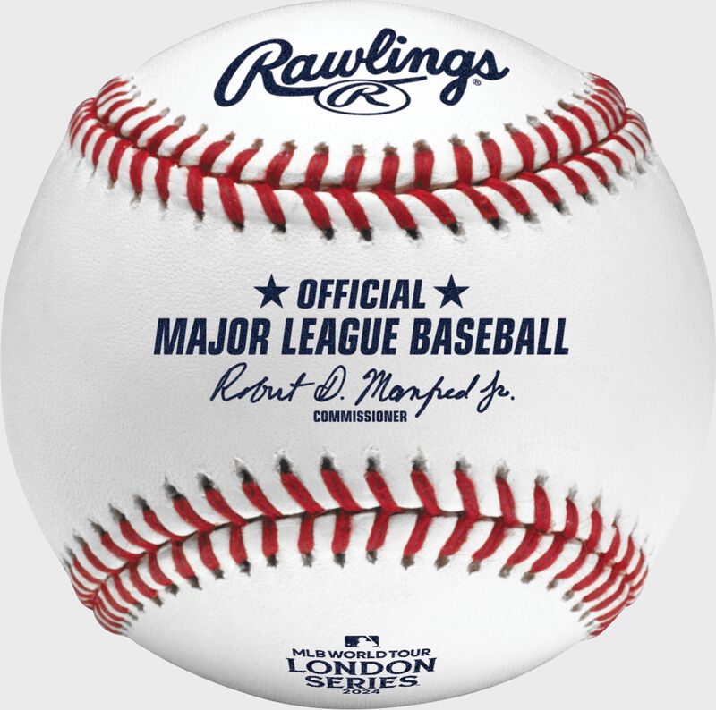 A MLB 2024 World Tour London Series baseball loading=