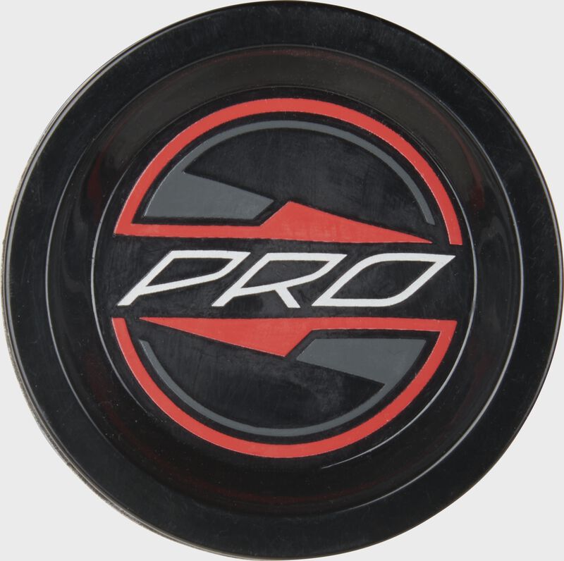 End of barrel view of a Rawlings 2021 Quatro Pro USA bat - SKU: US1Q