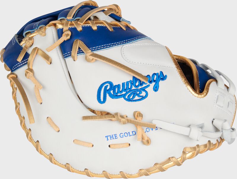 Liberty Advanced Color Series 13 in 1st Base Mitt, White/Royal, Left loading=