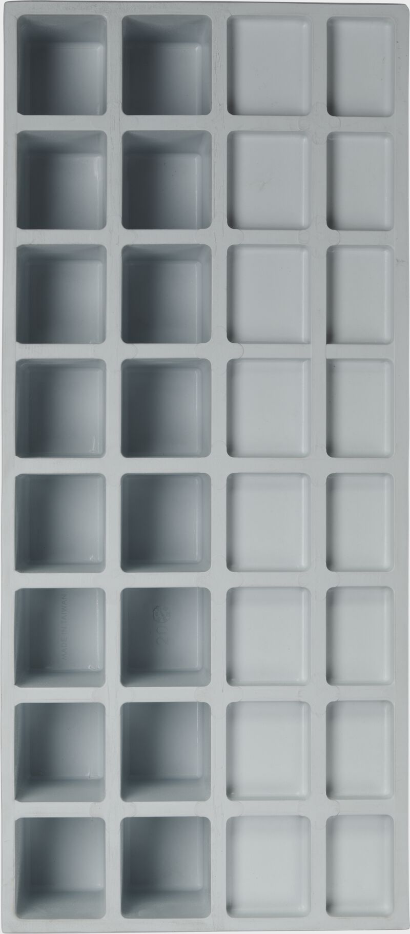 Waffle bottom design of a Rawlings pro step down pitching rubber - SKU: RPSDPR