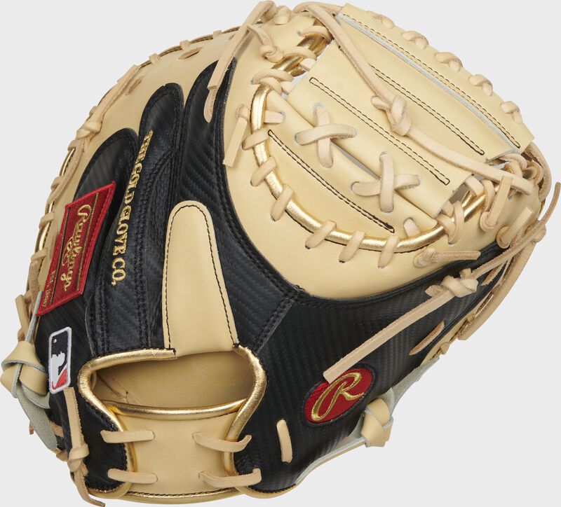 Black Hyper Shell back of a Heart of the Hide Hyper Shell catcher's mitt - SKU: PROCM41CCF