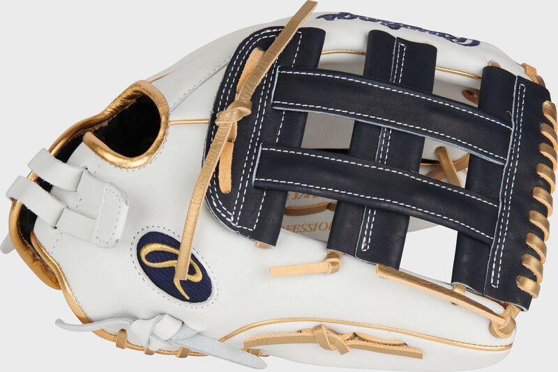 Liberty Advanced Color Series 12.75 in Outfield Glove, White/Navy, Left loading=