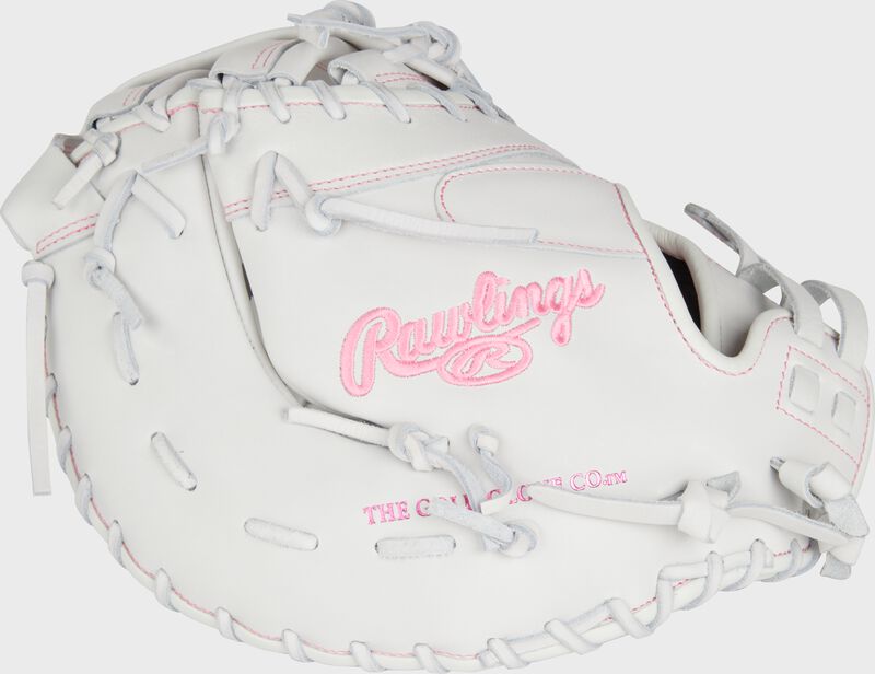 Liberty Advanced Color Series 13 in 1st Base Mitt, White/Pink, Left loading=