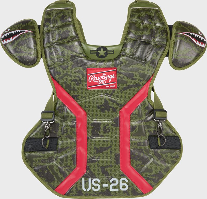 Rawlings Mach Pro Armed Forces Catcher's Set, Large