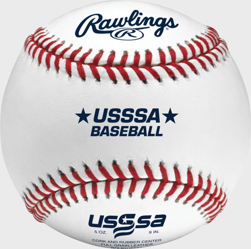 ROLB1USSSA USSSA youth competition grade baseball with raised seams