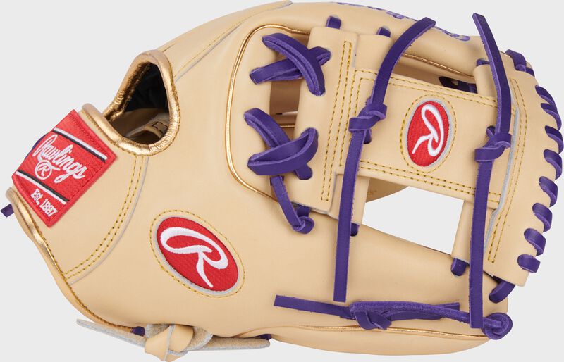 Thumb of a camel J.P. Crawford Heart of the Hide Infield Glove with a camel I-web