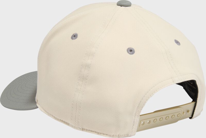 Rawlings Gray Baseball Logo Hat