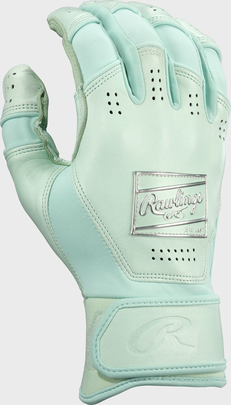 Rawlings Icon Batting Gloves, Mint, Adult XL