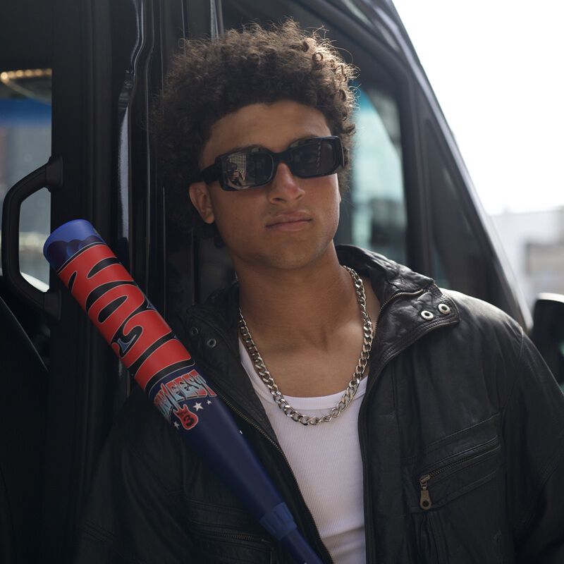 Rawlings Icon Fest Navy -3 BBCOR Baseball Bat, 34 in