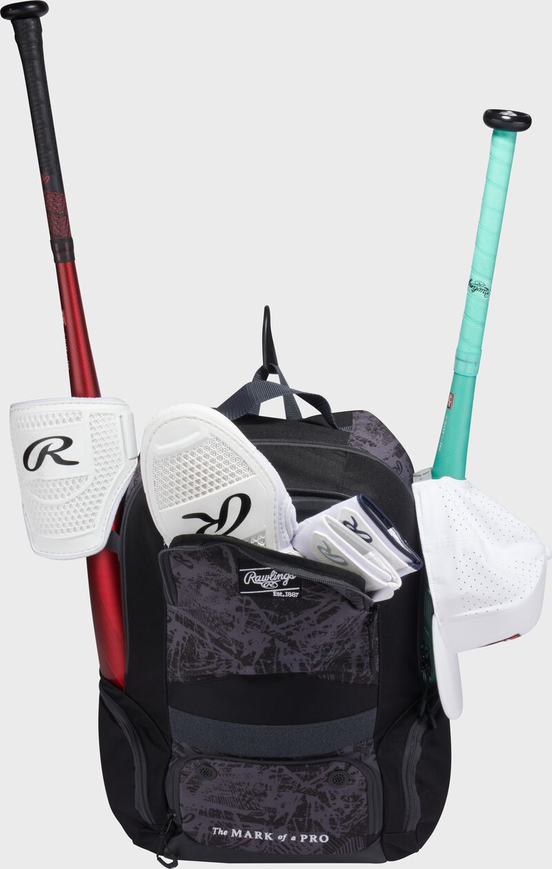 Rawlings Gamer Series Backpack, Black
