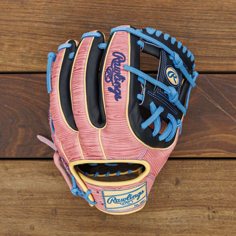 Rawlings Wood-Grain Exclusive 11.5 Inch Infield Glove, Right Hand Throw