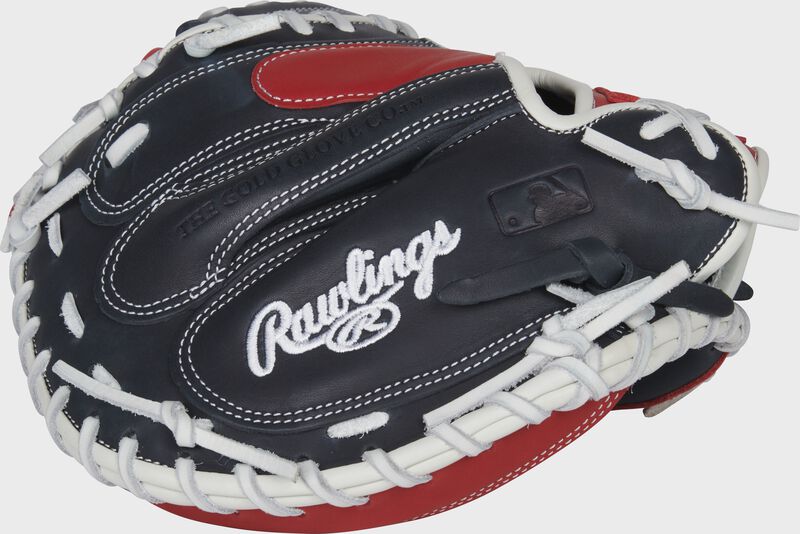 Pinky back view of 2022 Breakout 32-inch Youth Catcher's Mitt loading=