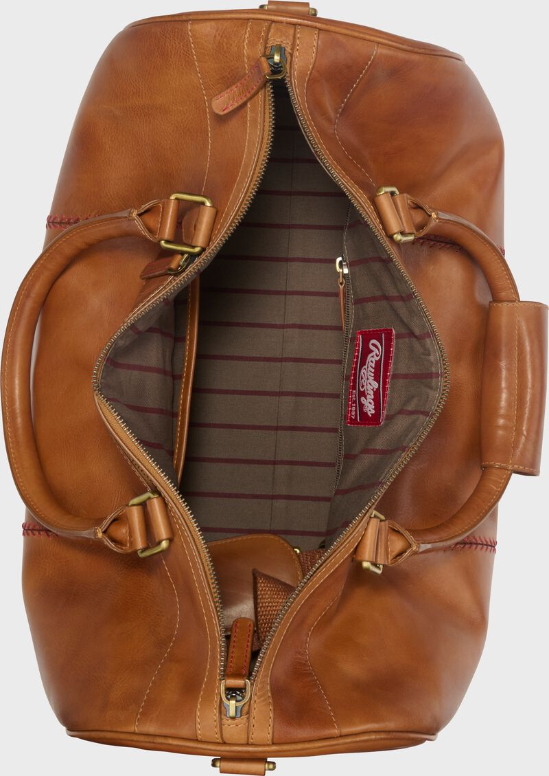 Inside view of a Double Play duffle bag