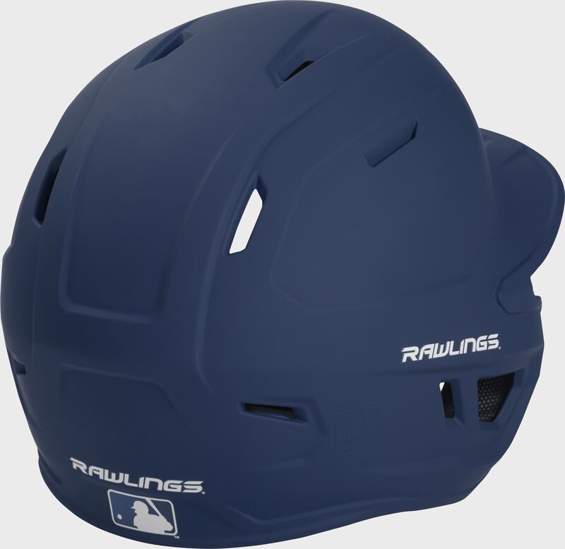 Mach Right Handed Batting Helmet with EXT Flap, 1-Tone & 2-Tone