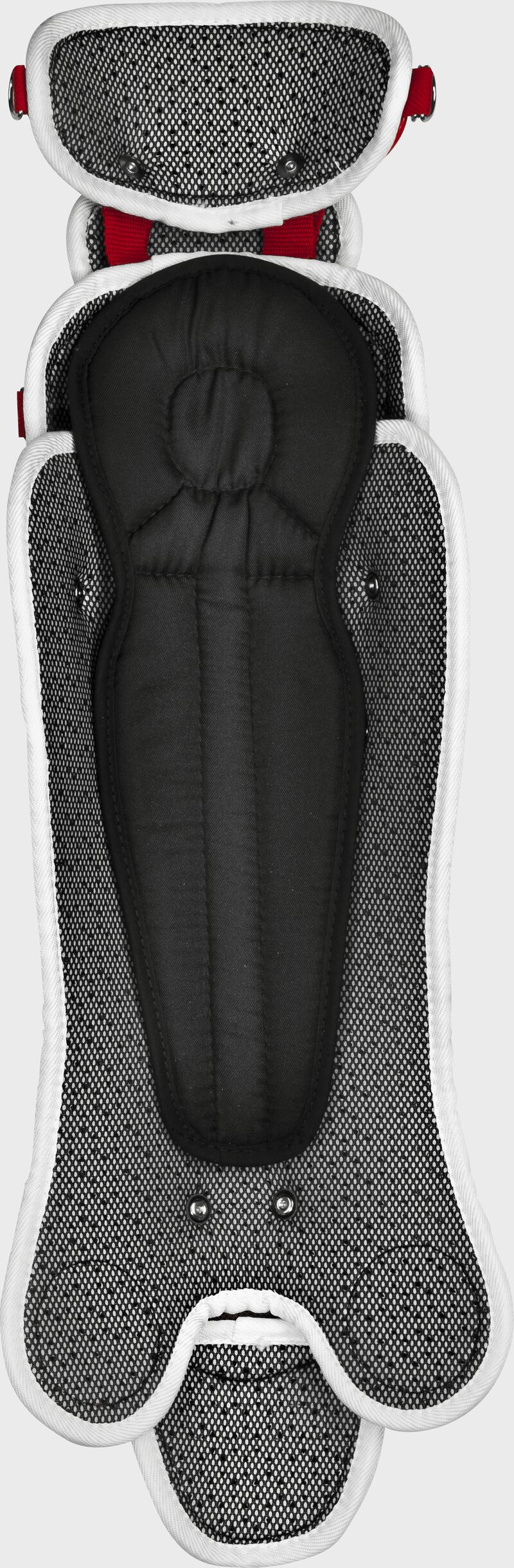 Back view of Velo Adult Softball Leg Guards - SKU: SBLGV loading=