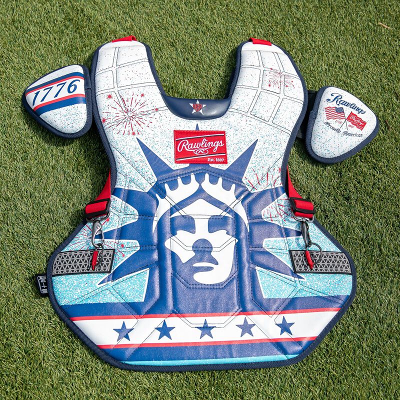 Rawlings Mach Pro Americana Catcher's Set, Large